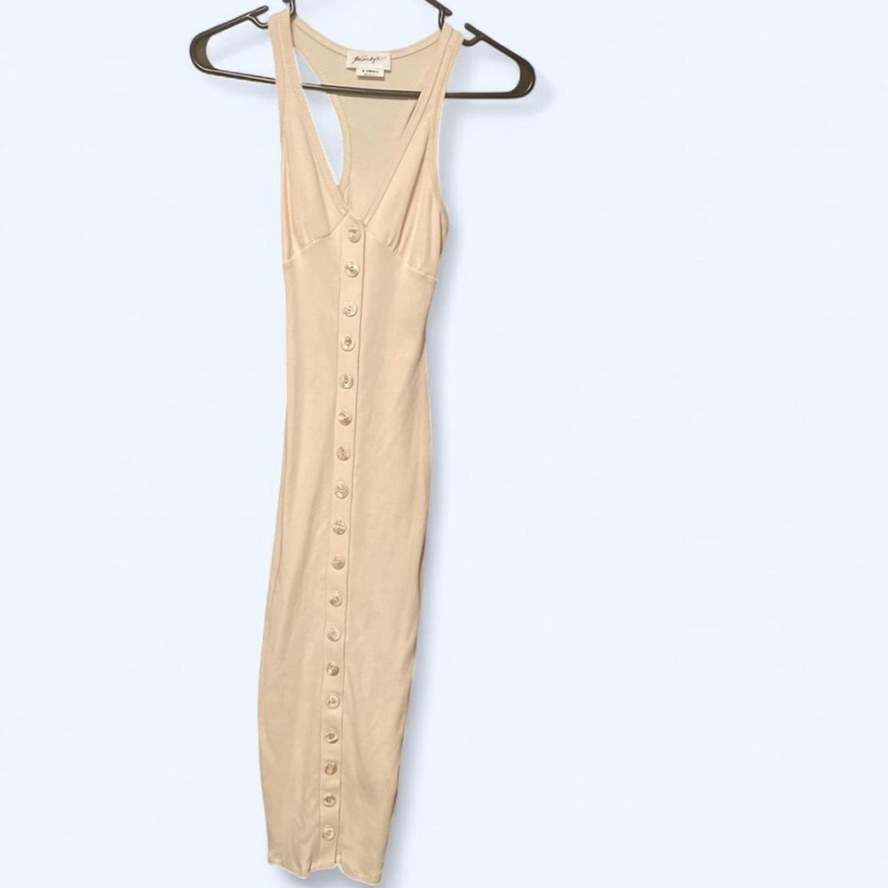 The Line by K Cream Button-Down Dress - Picture 2 of 6